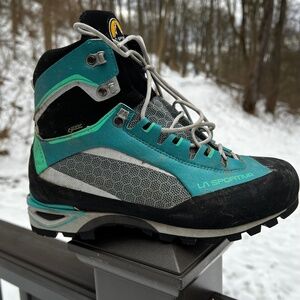 Worn once!  La Sportiva Winter Hiking Boots
